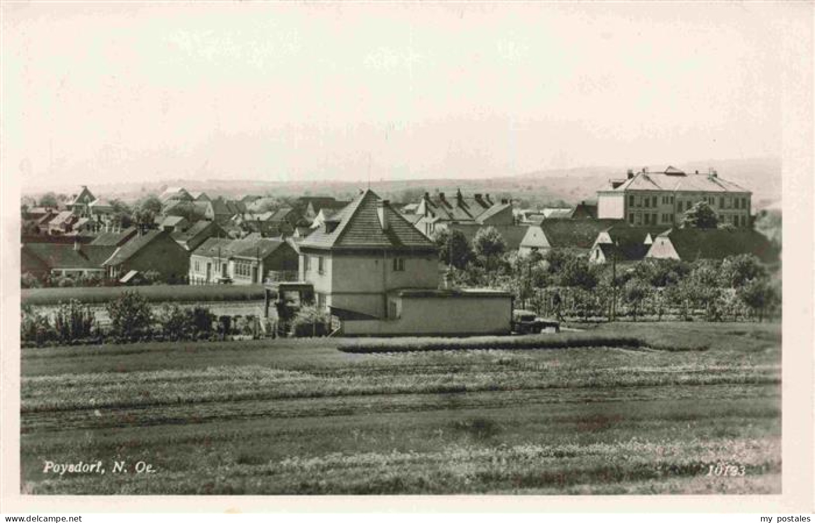 Poysdorf Weinviertel Niederoesterreich AT Panorama