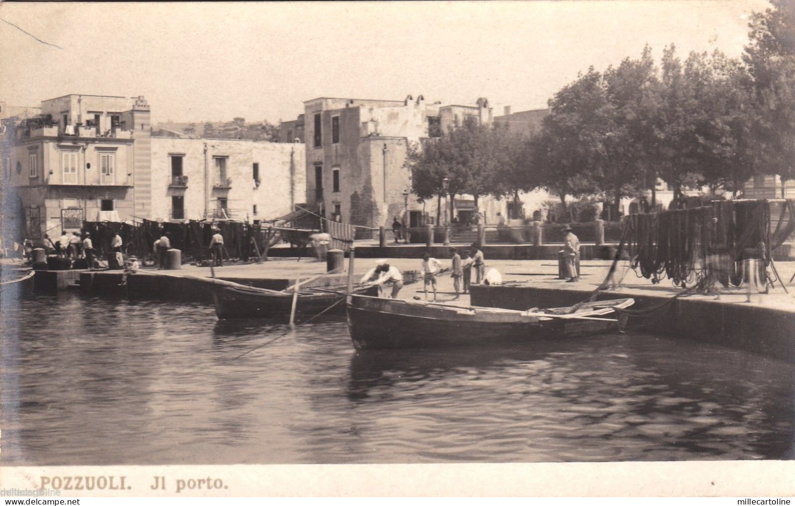 # POZZUOLI: IL PORTO- fotocartolina