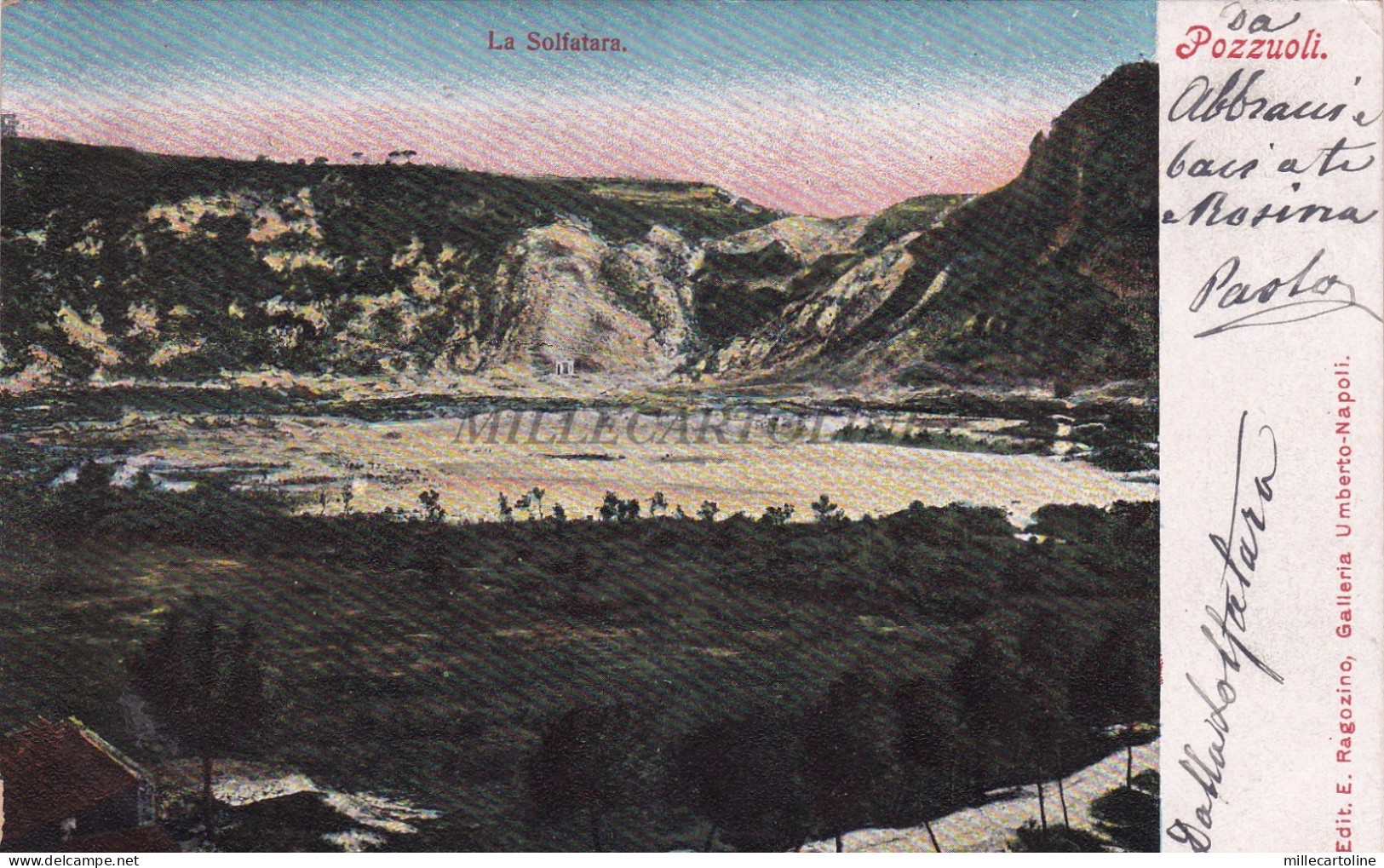 POZZUOLI - La Solfatara 1906