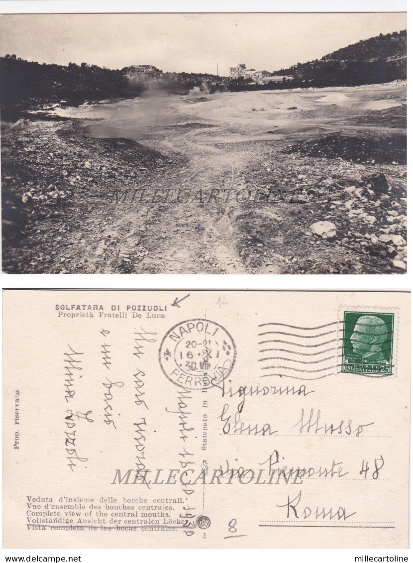 POZZUOLI: La Solfatara   1930