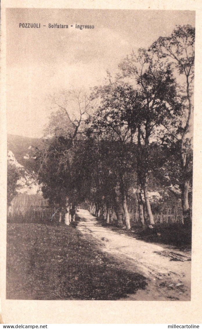 POZZUOLI -  Solfatara - ingresso