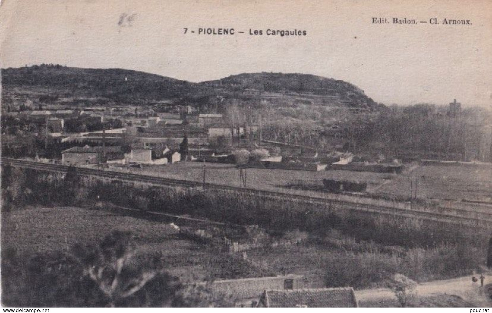 PQ-84) PIOLENC -  LES CARGAULES - ( 2 SCANS )