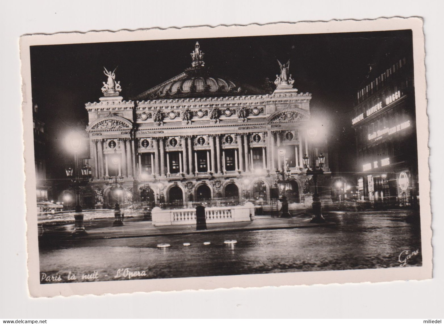 PR584 - PARIS la nuit - Opéra