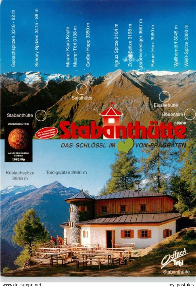 Praegraten Grossvenediger AT Stabanthuette Das Schloessl von Praegraten mit Kris