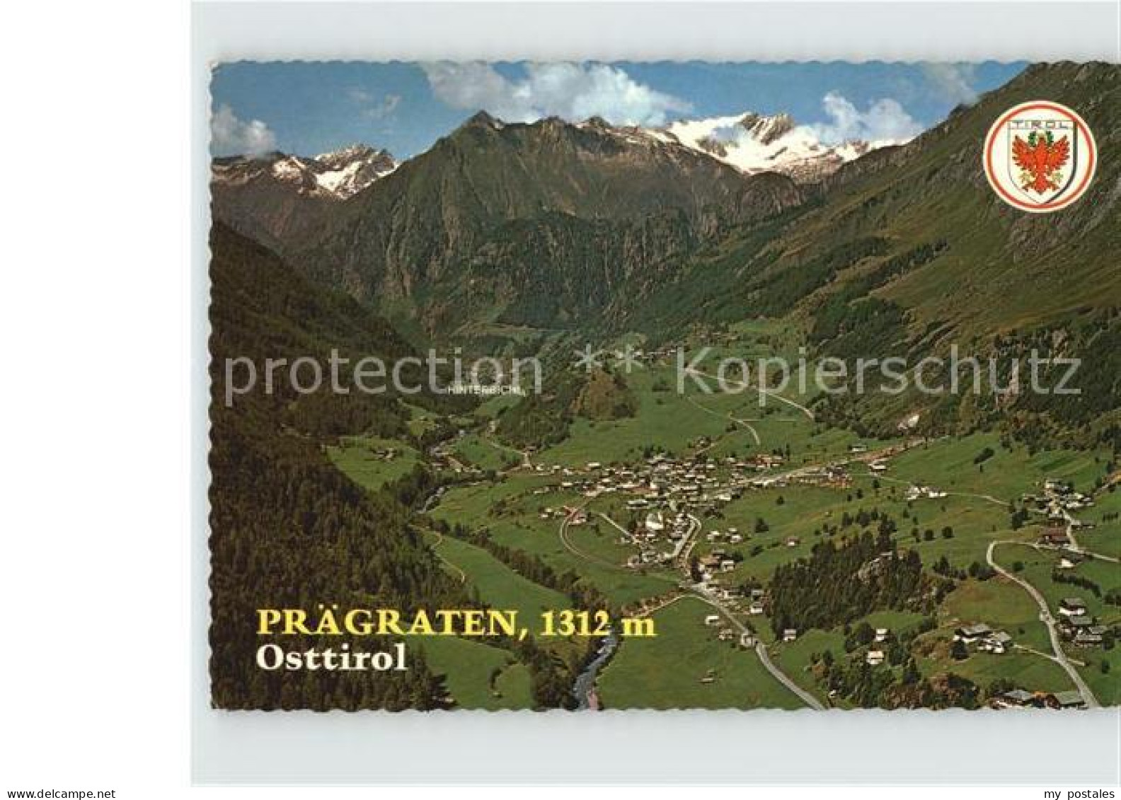 Praegraten Grossvenediger Fliegeraufnahme