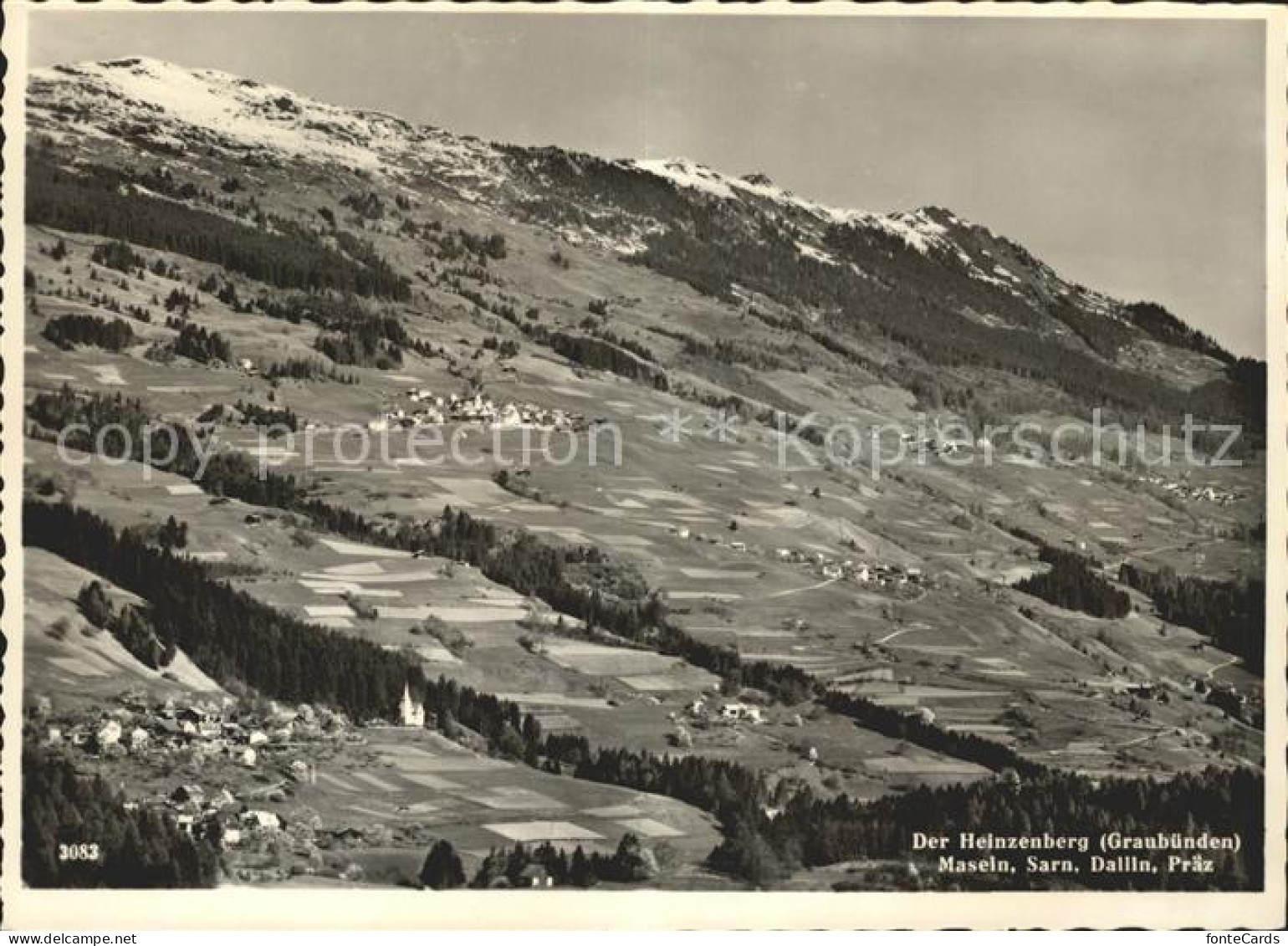 Praez Heinzenberg Maseln Sarn Dallin