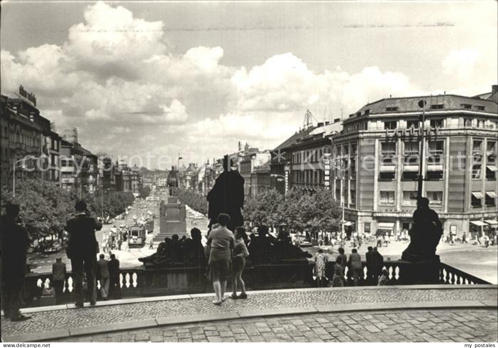 Praha Prahy Prague Vaclavske namesti Narodniho musea