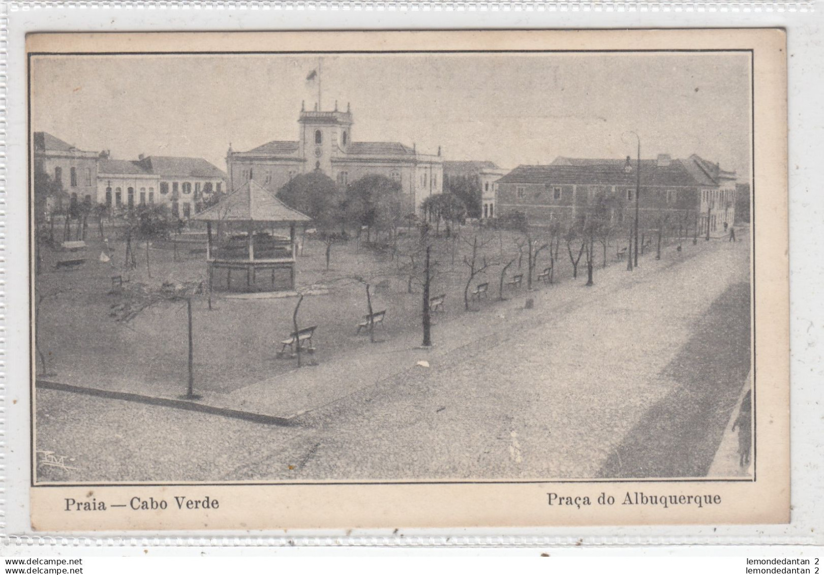 Praia - Cabo verde. Praça do Albuquerque. *