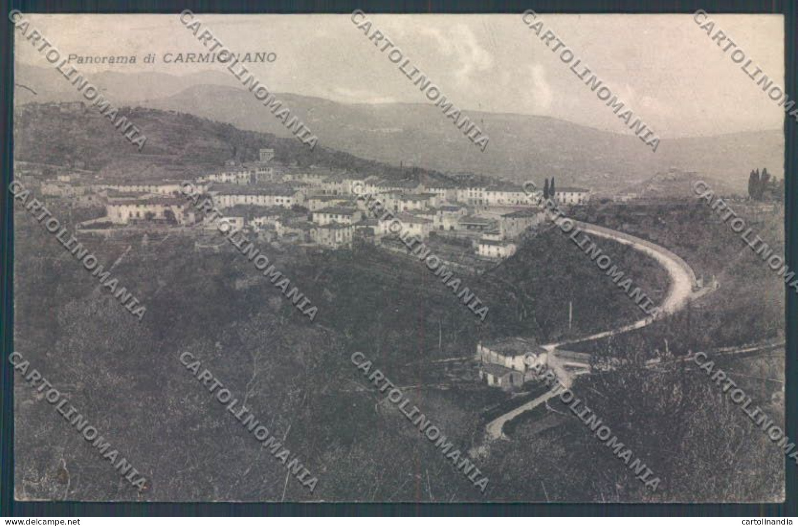 Prato Carmignano cartolina ZB4682