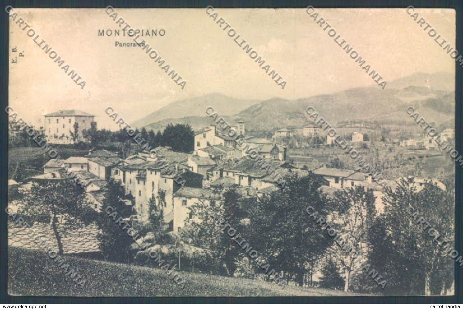 Prato Montepiano cartolina ZB4678