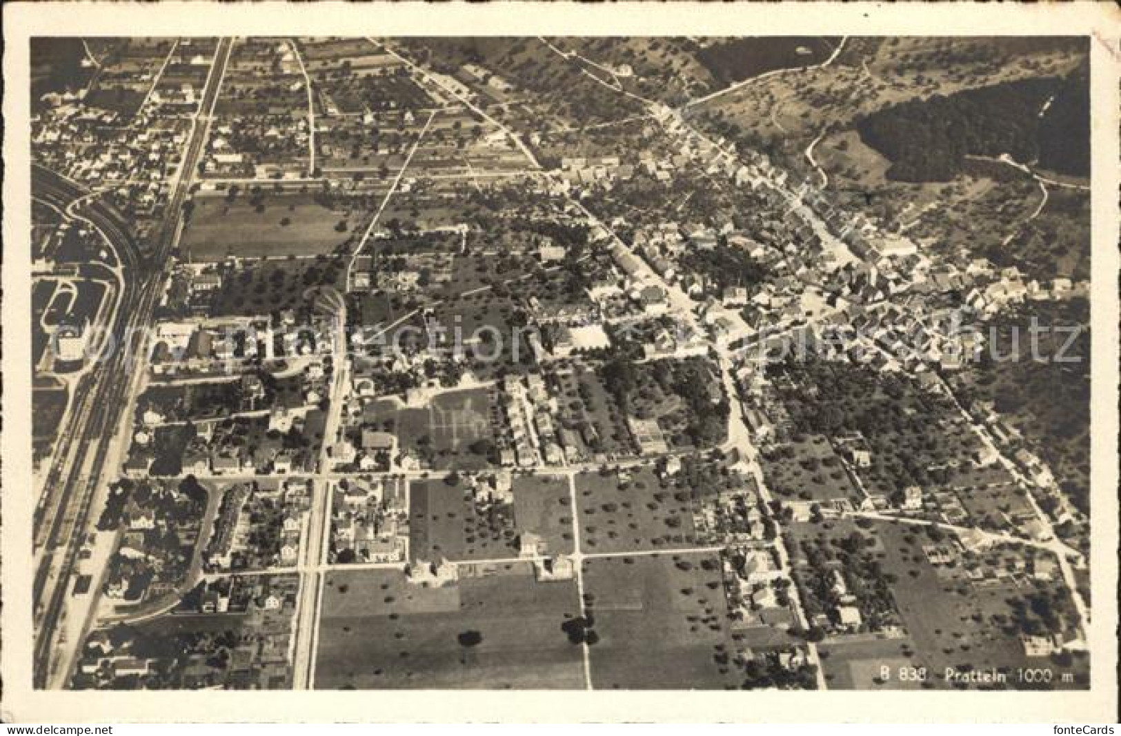 Pratteln Fliegeraufnahme