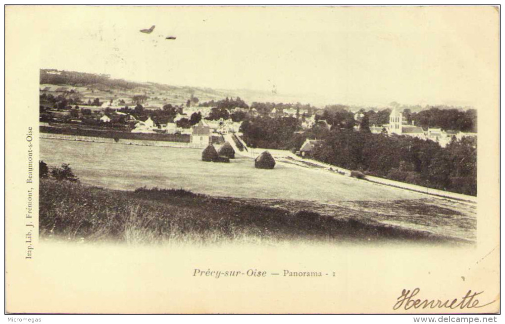 PRÉCY-sur-OISE - Panorama