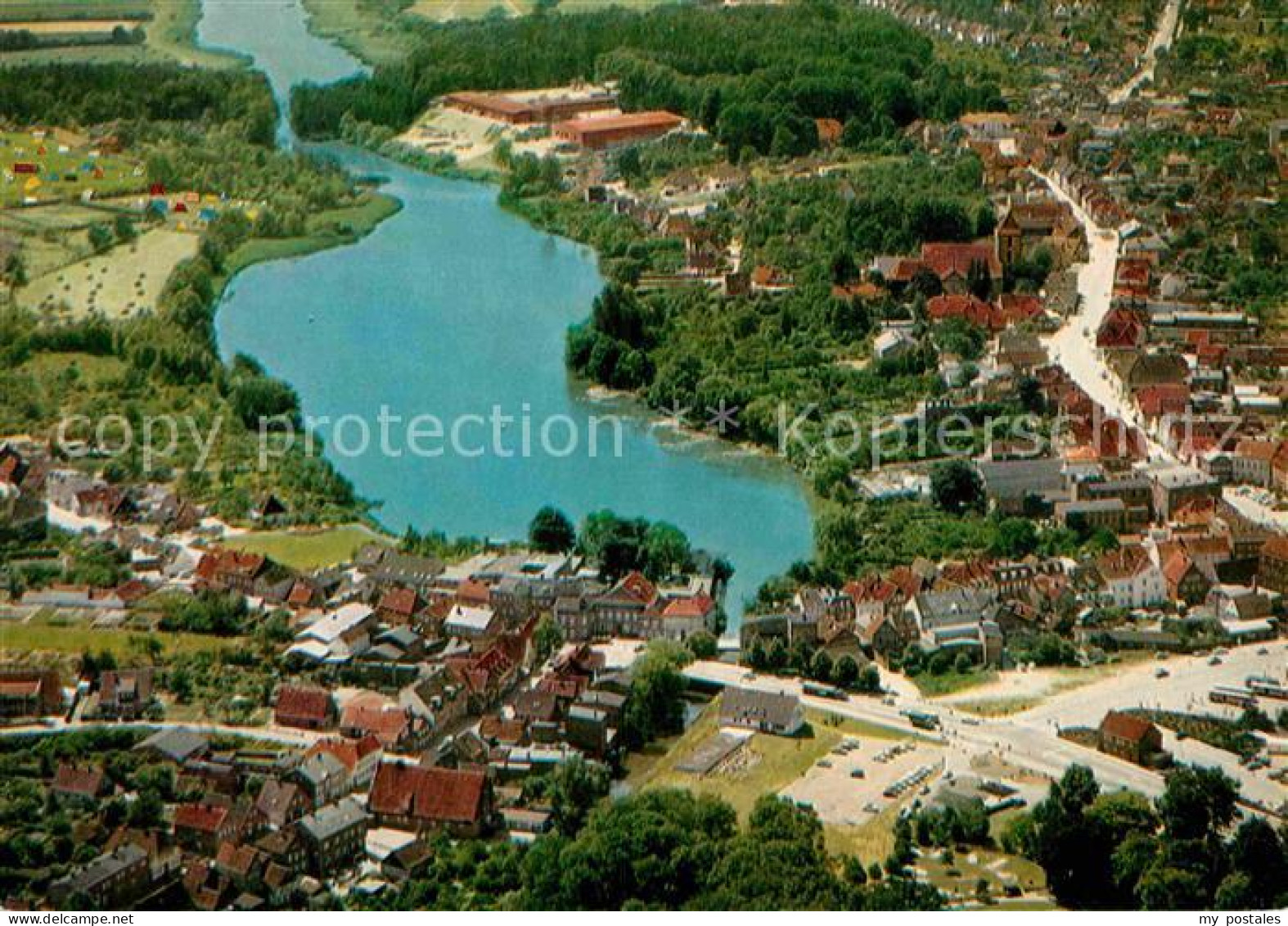 Preetz Holstein Fliegeraufnahme