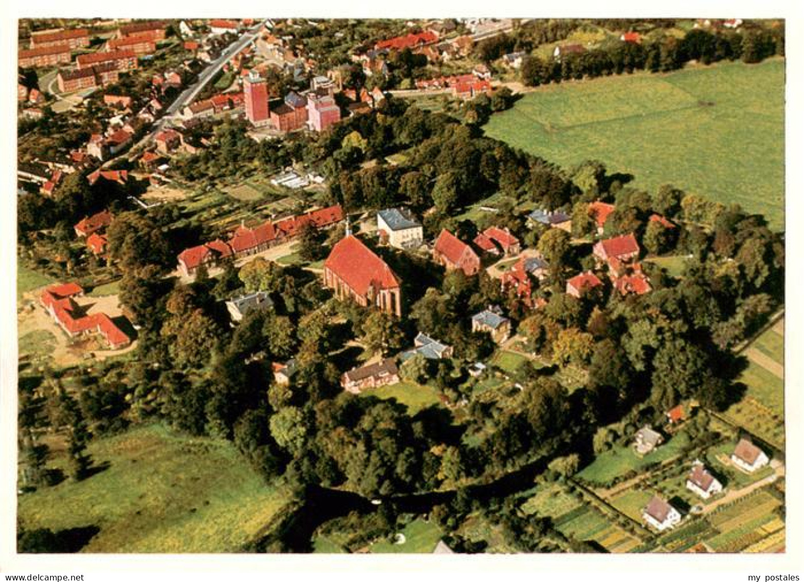 Preetz Holstein Fliegeraufnahme