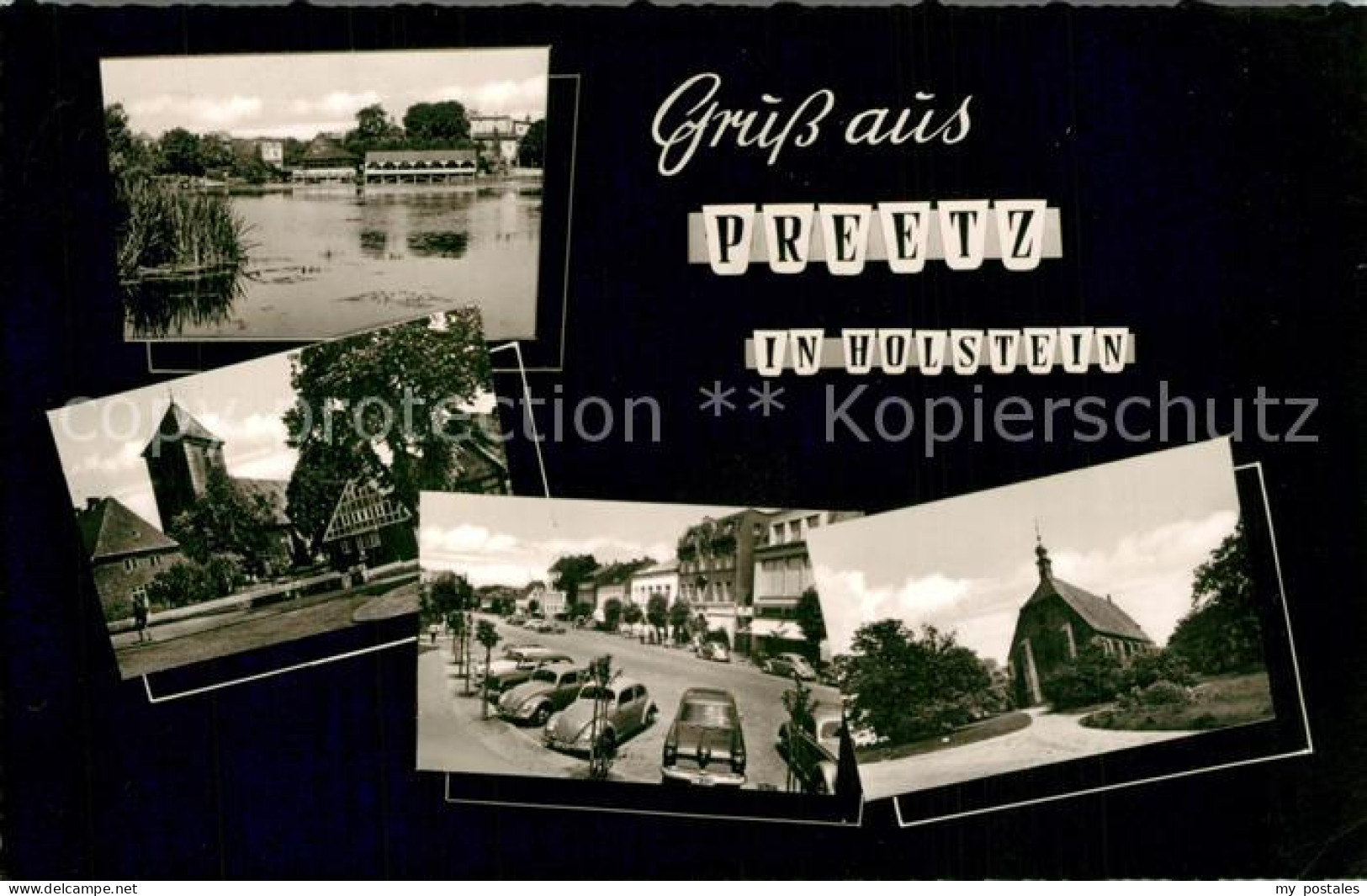 Preetz Holstein Kirche Stadtansichten