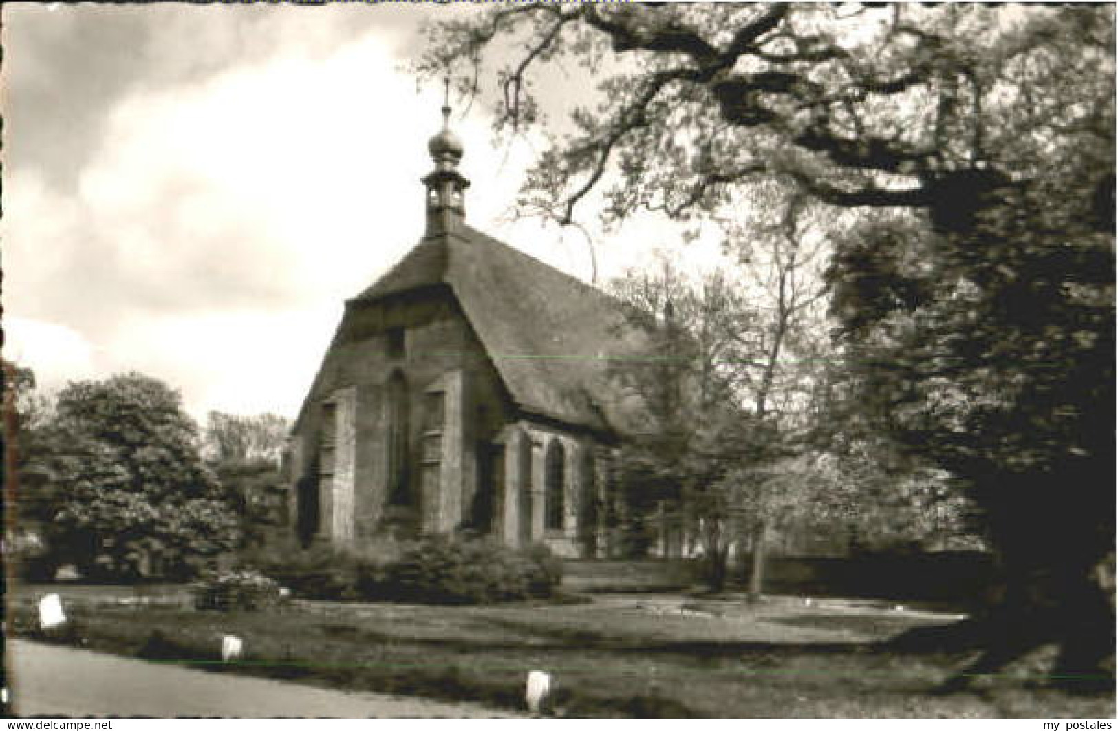 Preetz Holstein Preetz Kirche ungelaufen ca. 1955