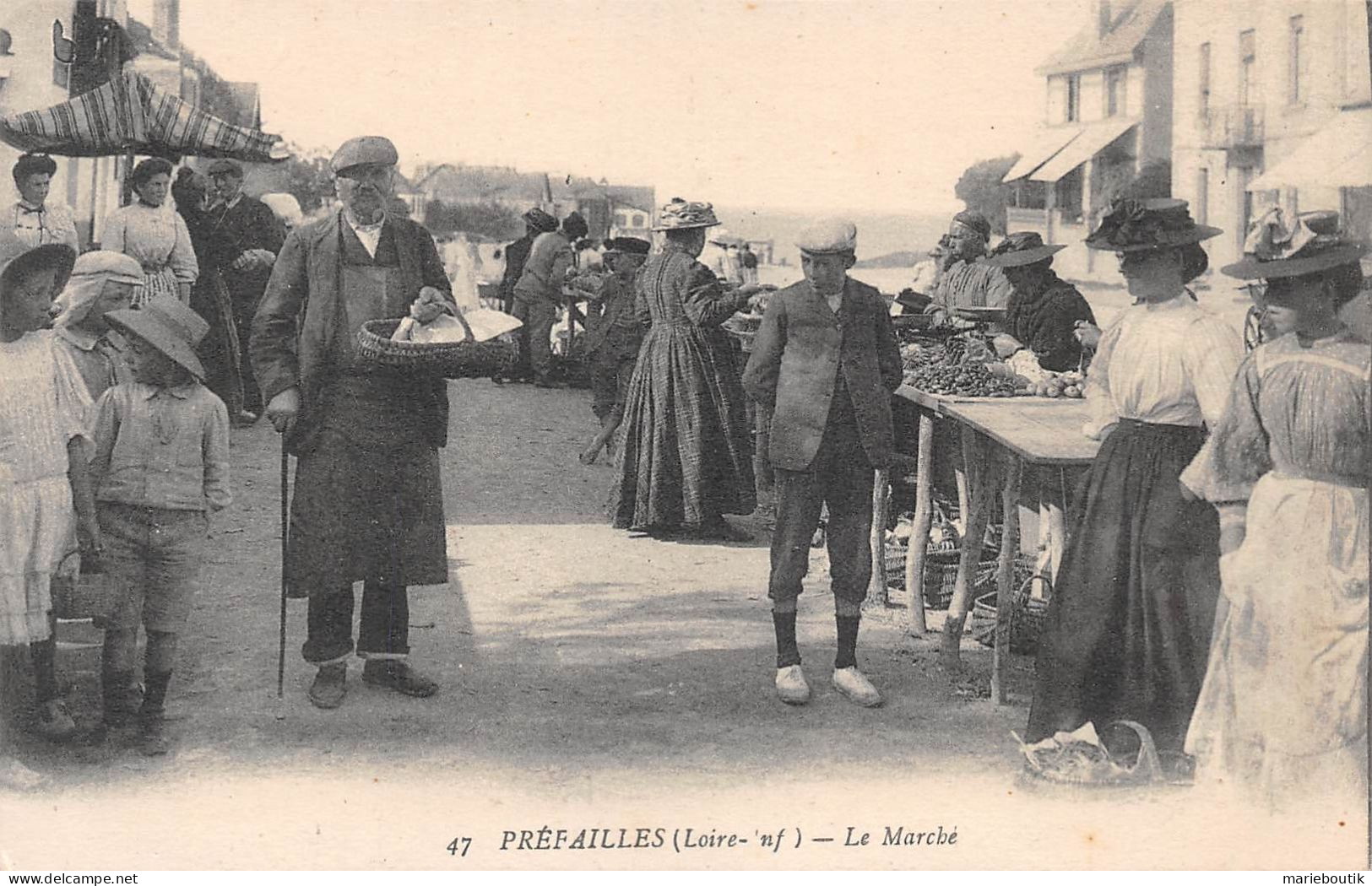 Préfailles – Le marché
