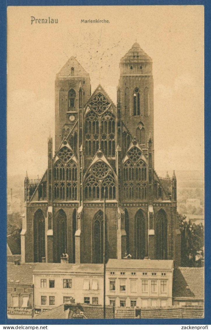 Prenzlau Marienkirche Ostgiebel, ungebraucht (AK1789)
