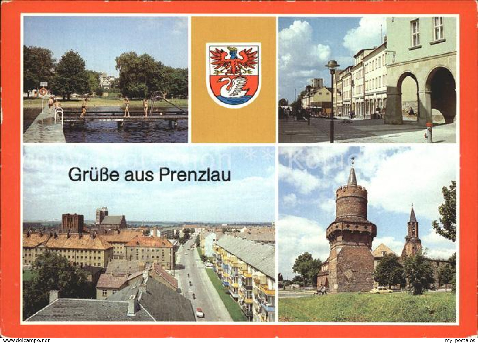 Prenzlau Steintor Strasse der Republik