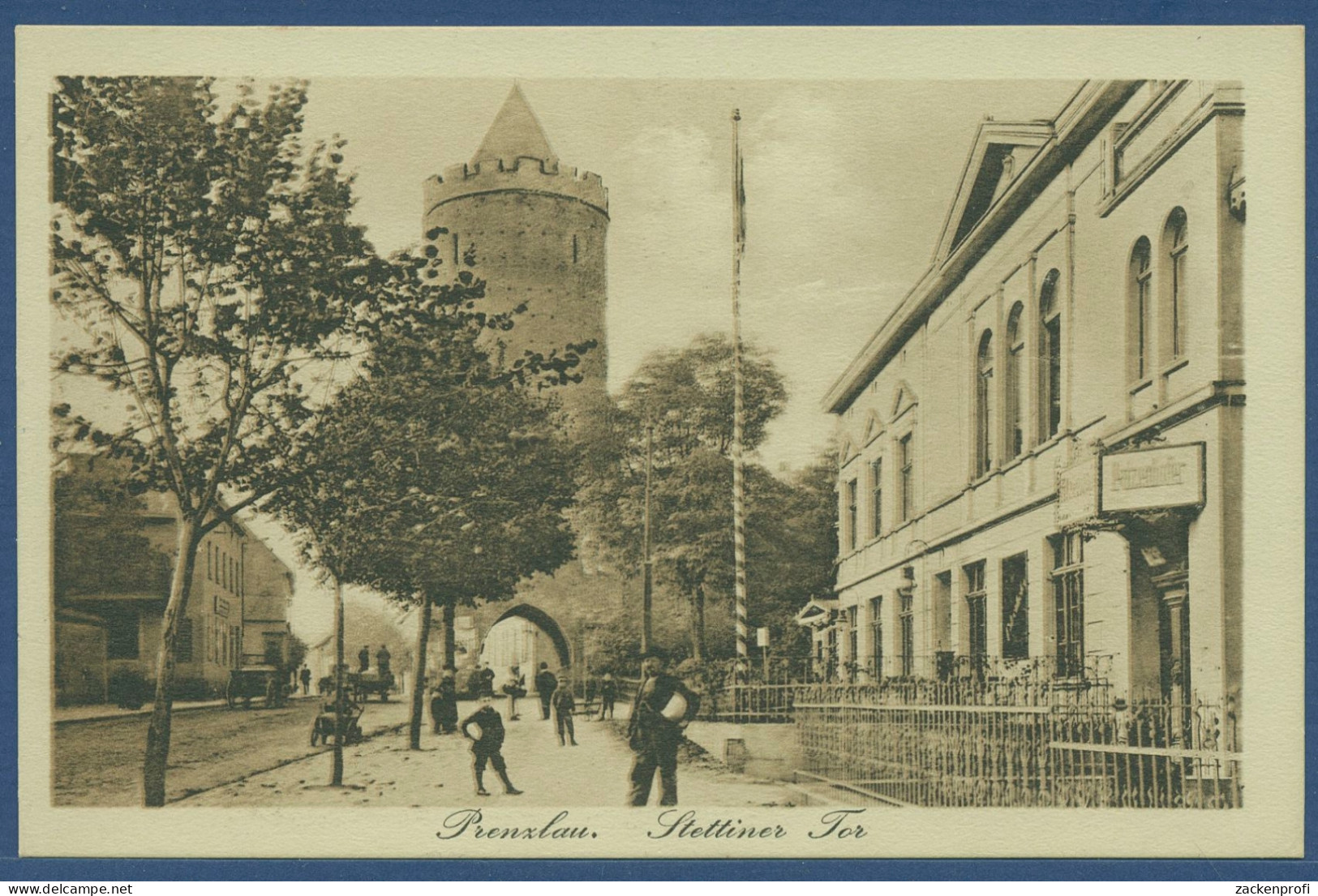 Prenzlau Stettiner Tor, ungebraucht (AK3533)