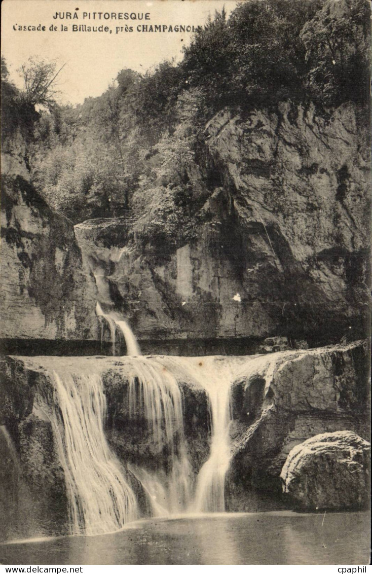 Pres de Champagnole - Cascade de la Billaude CPA