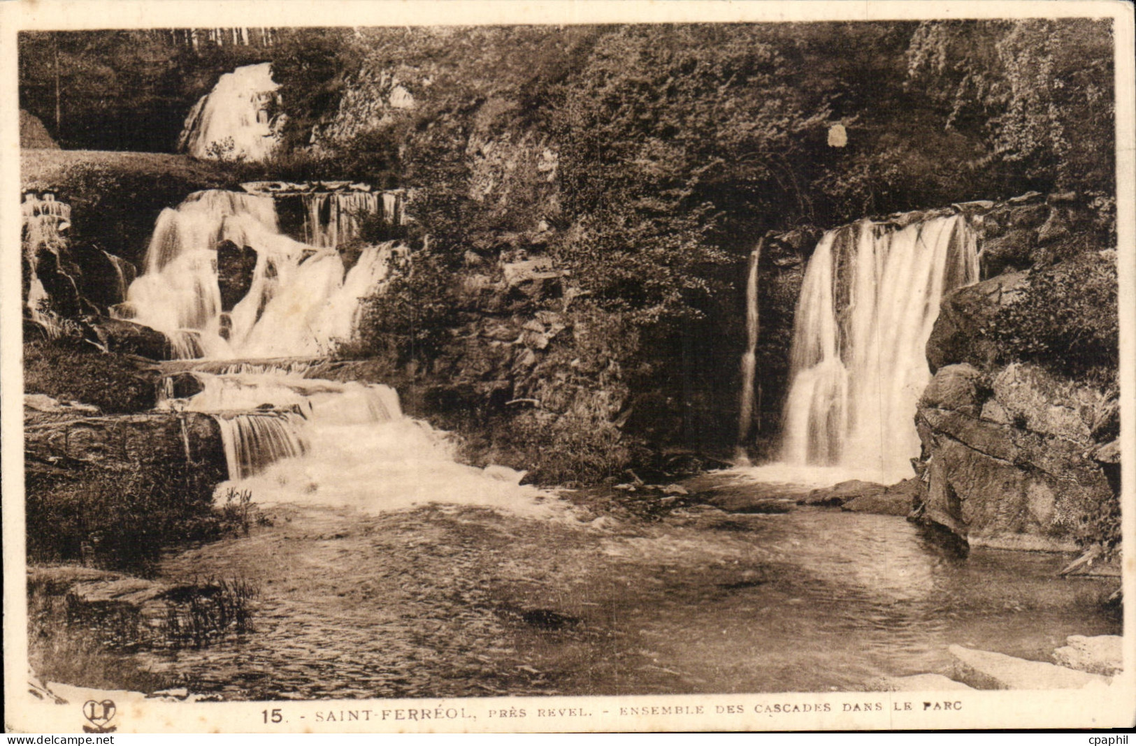 Pres Revel - Saint Ferreol - Cascades dans le Parc - CPA
