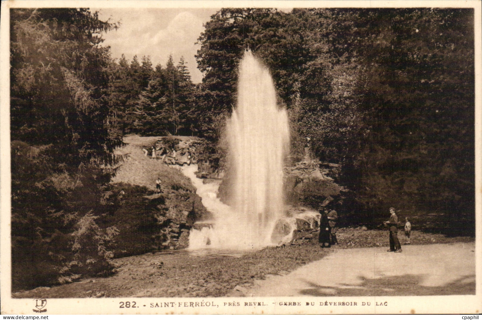 Pres Revel - Saint Ferreol - Deversoir du Lac - CPA