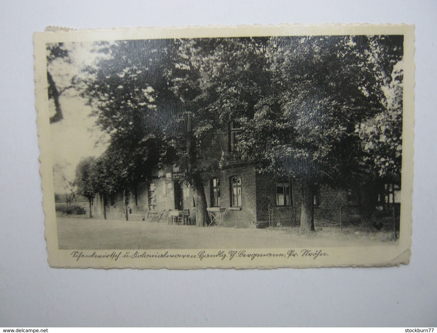 PREUSSISCH STRÖHN bei Lübbecke, schöne Karte um 1941