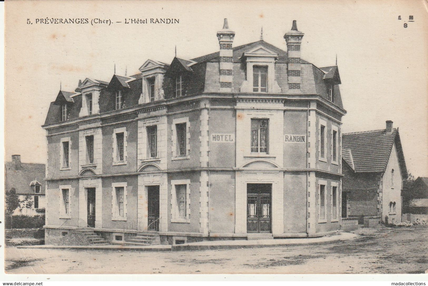 Préveranges  (18 - Cher)  L'Hôtel Randin