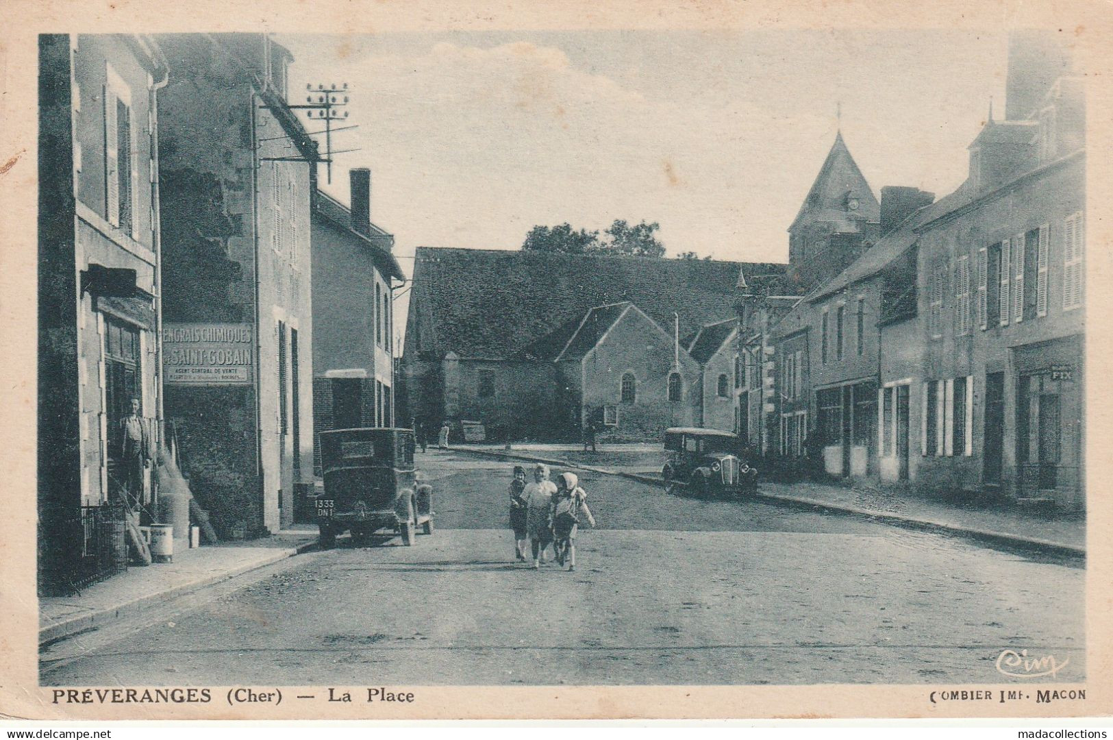 Préveranges (18 - Cher)  La Place