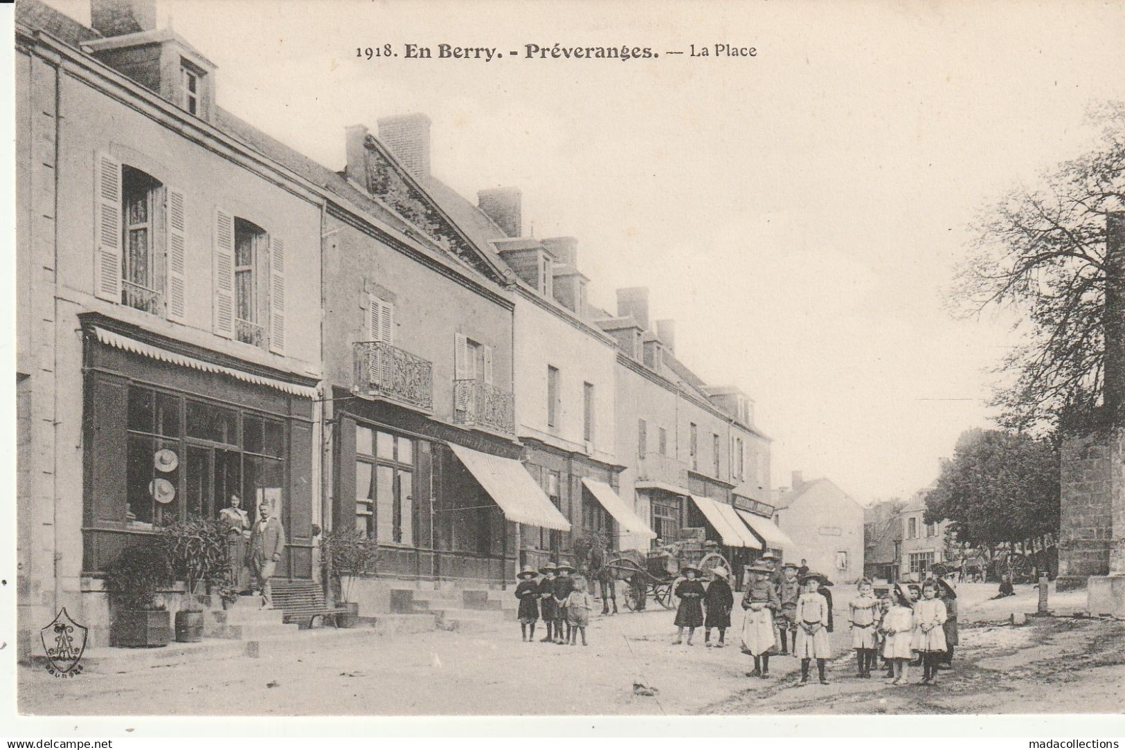 Préveranges  (18 - Cher)  La Place