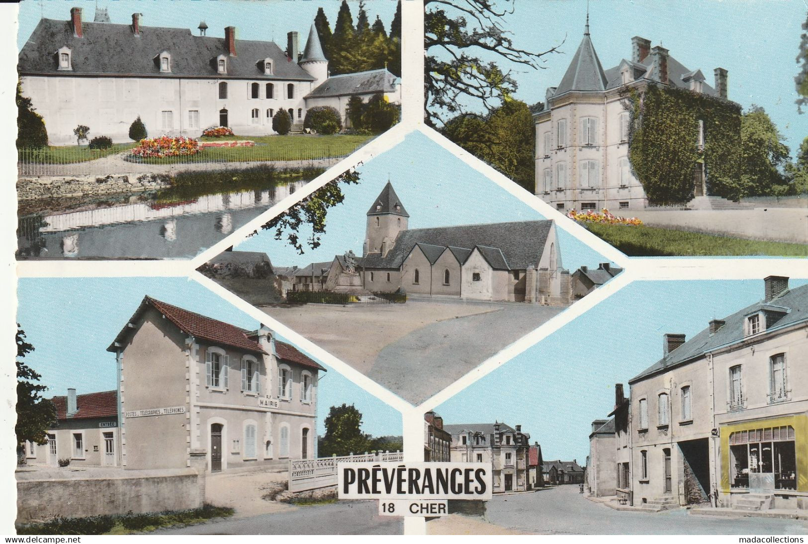 Préveranges  (18 - Cher)  Souvenir multivues