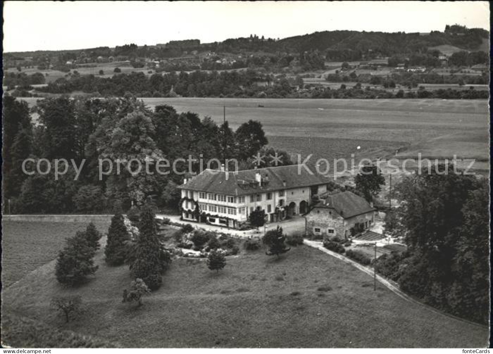 Prilly Schuelerheim La Grangette Fliegeraufnahme