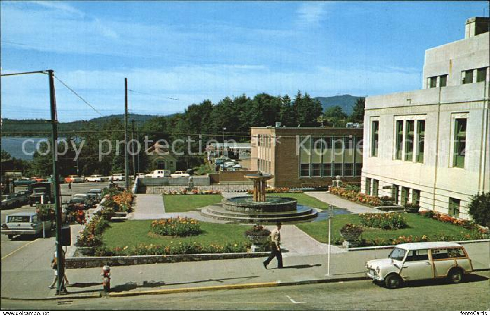 Prince Rupert Fountain and Flower Gardens Italo Canadian Club