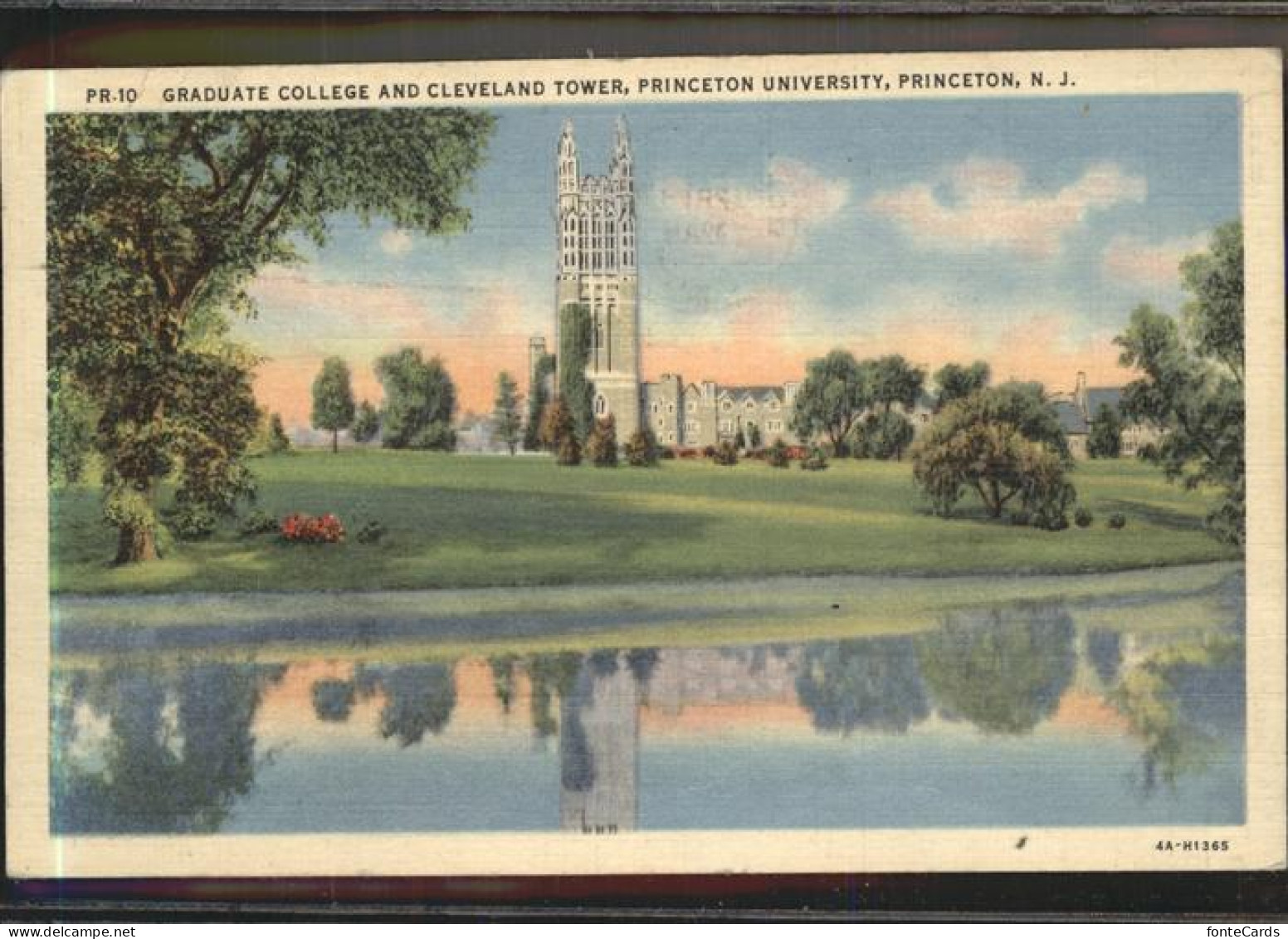 Princeton New Jersey Graduate College Cleveland Tower Priceton University