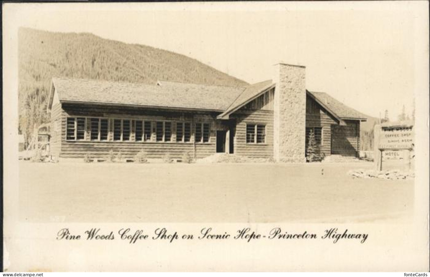 Princeton New Jersey Pine Woods Coffee Shop Highway