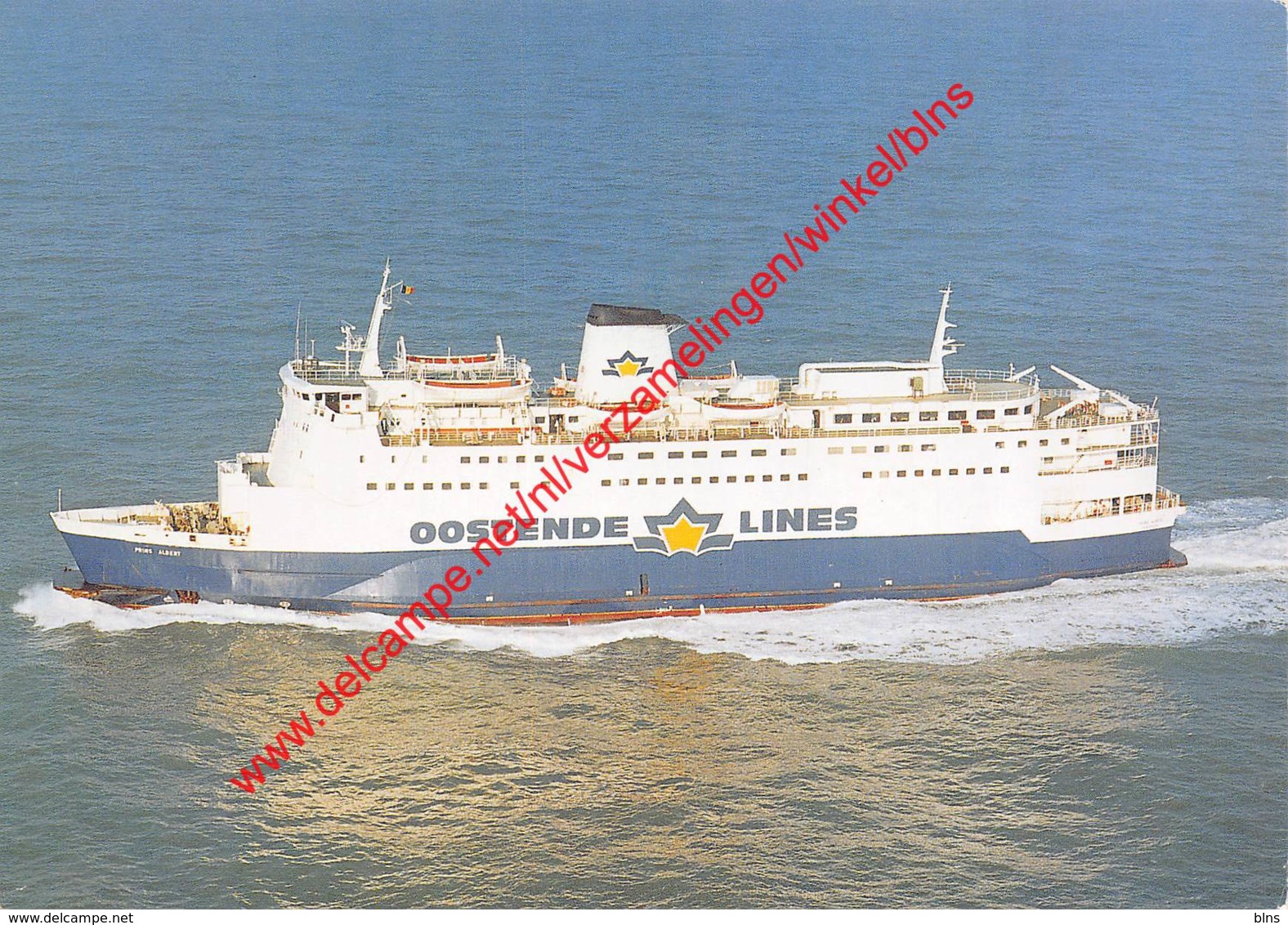 Prins Albert - zeevaartlijn Oostende-Ramsgate - Oostende