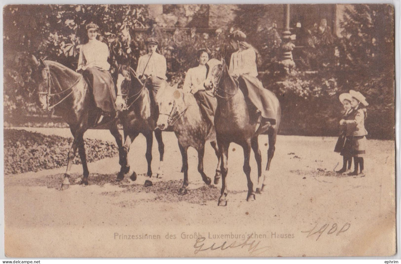 Prinzessinnen des Luxemlburg'schen Hauses Famille Royale Luxembourg