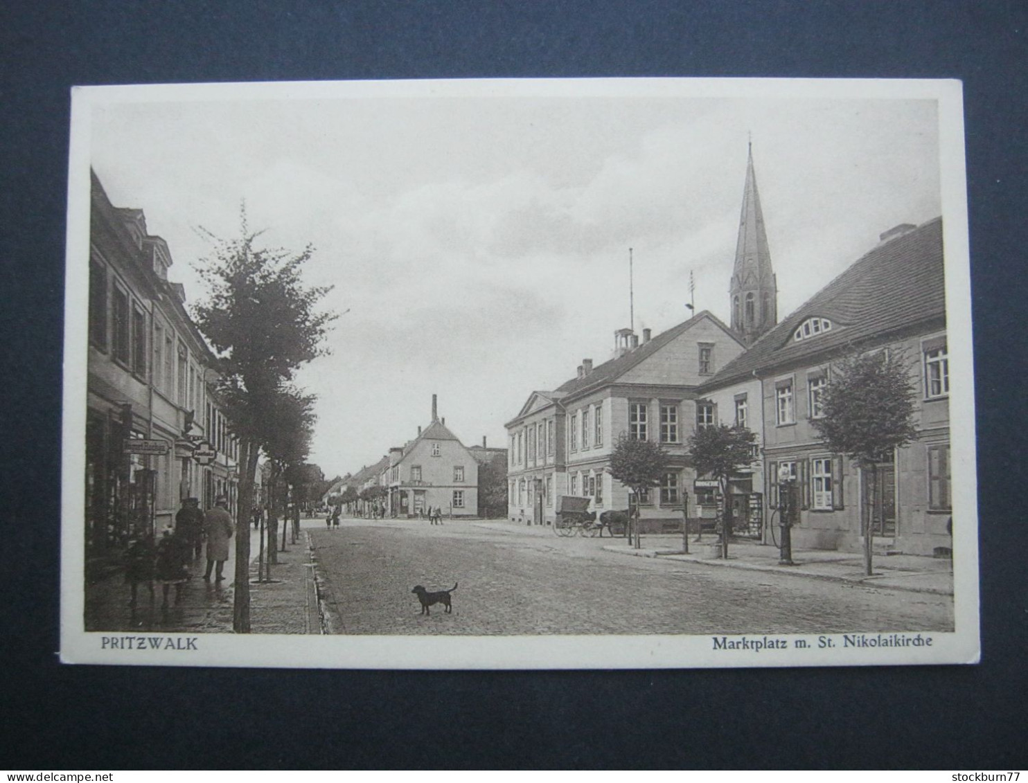 Pritzwalk, Schöne Karte um 1920