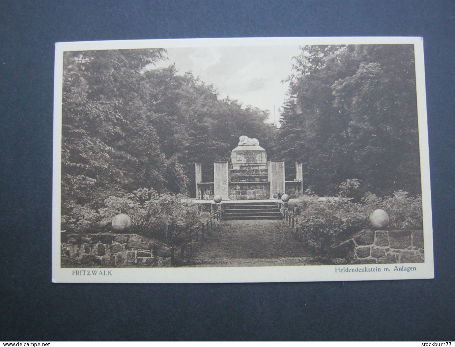 Pritzwalk, Schöne Karte um 1920