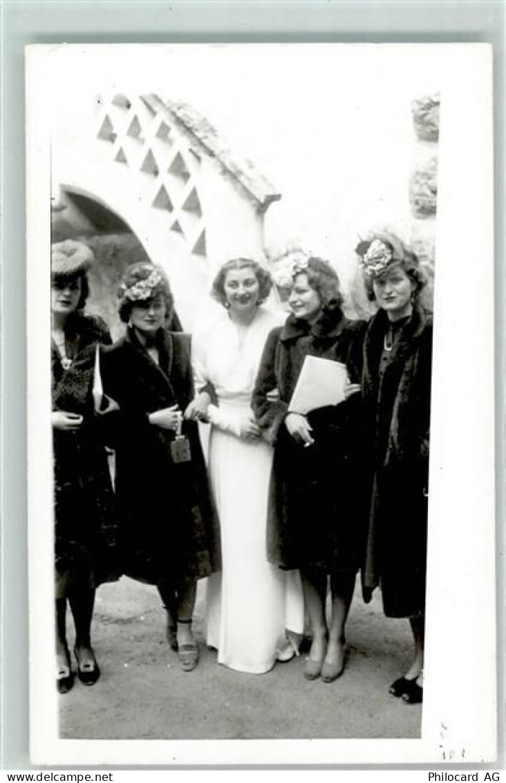 Privatfoto AK Frauen Mode Rauchen - 13198004