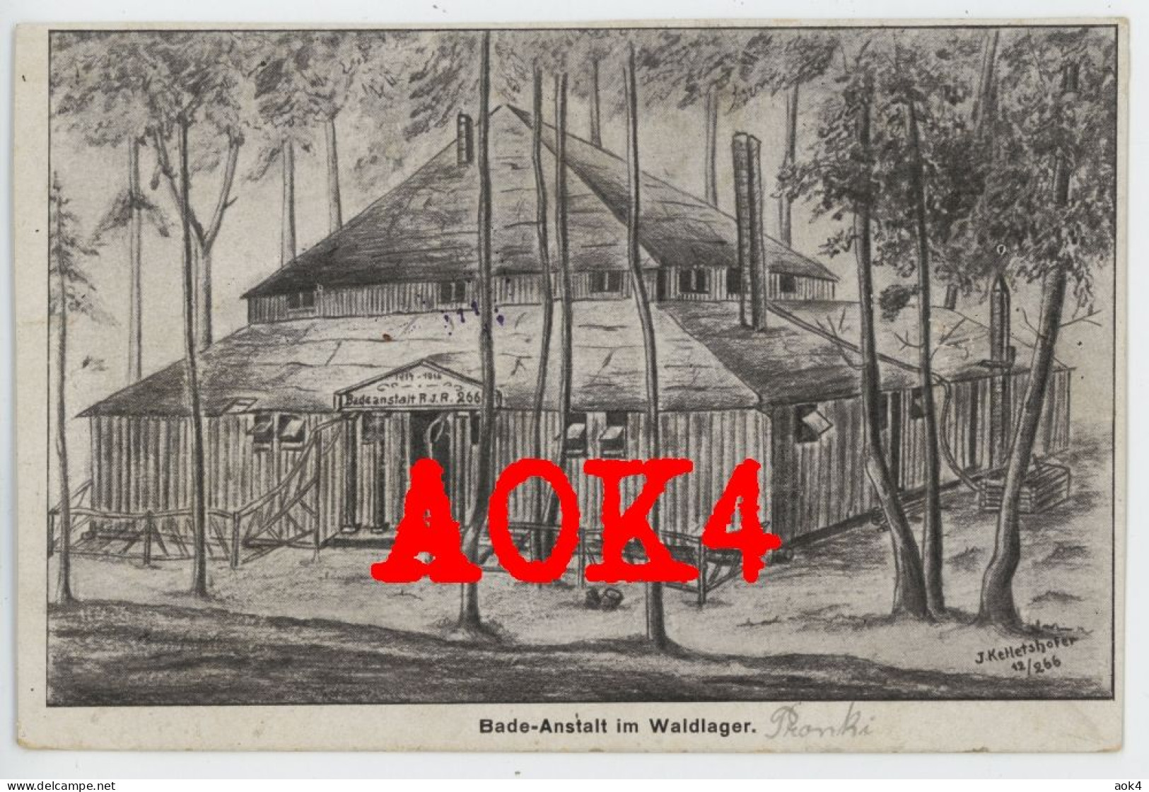 PRONKI Bade Anstalt RIR 266 Belarus Weissrussland Narocz See