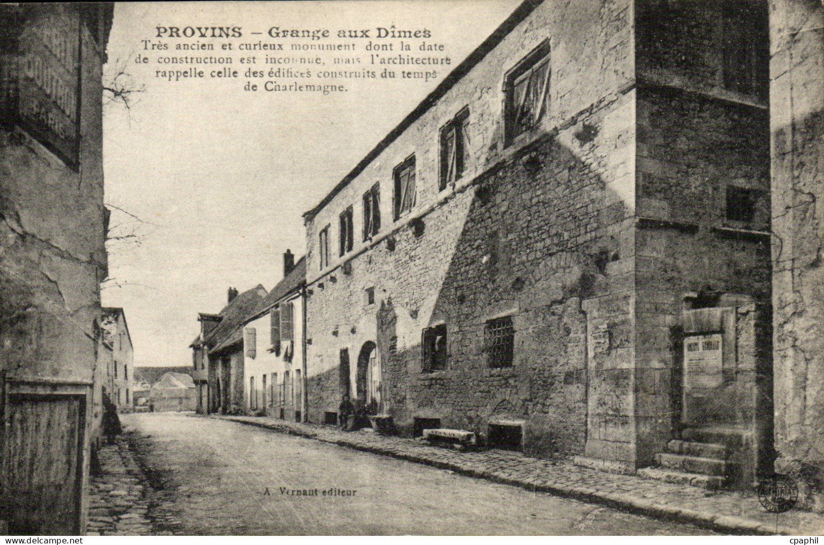 Provins CPA Grange aux dimes