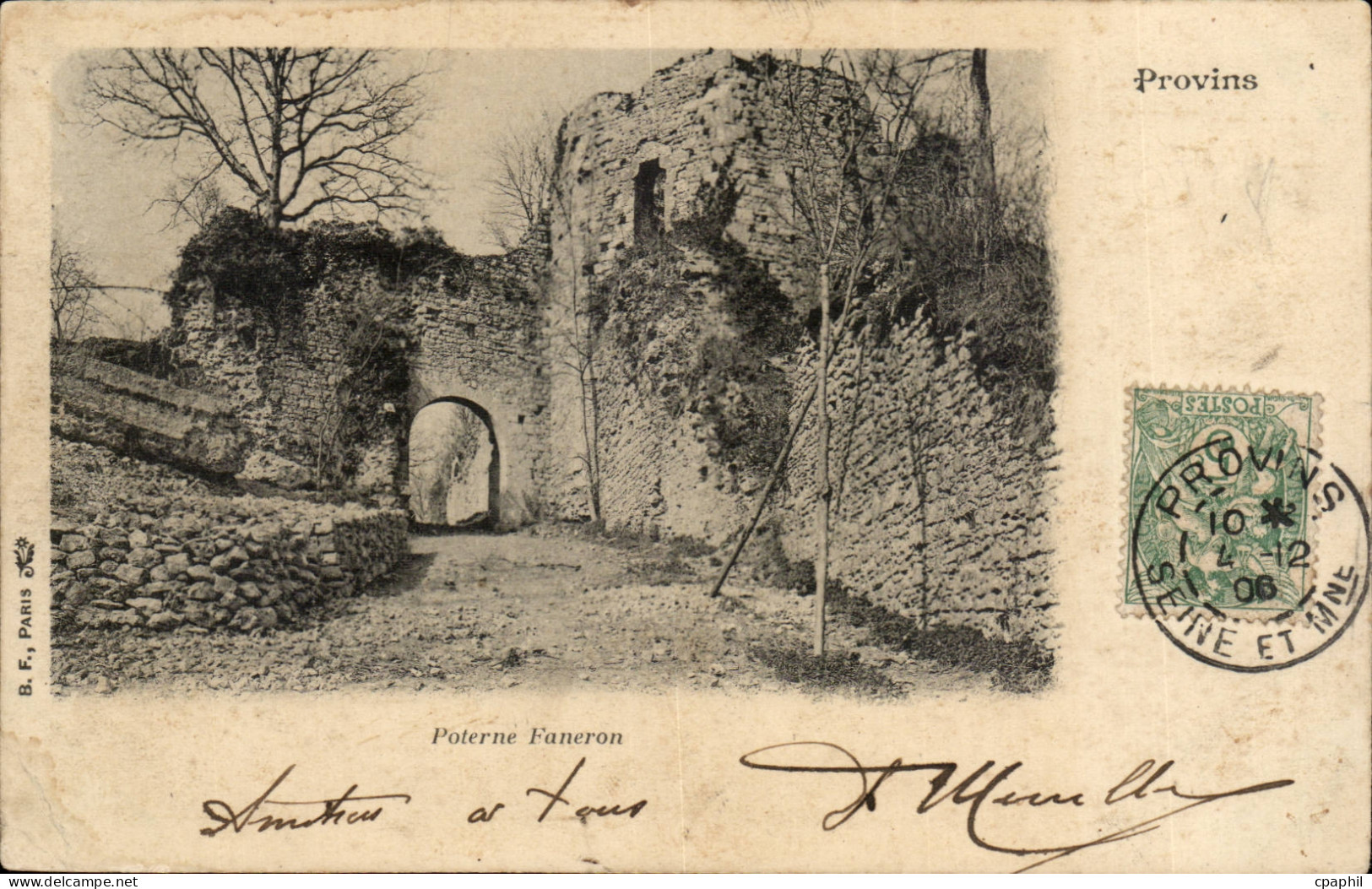 Provins CPA Poterne Faneron