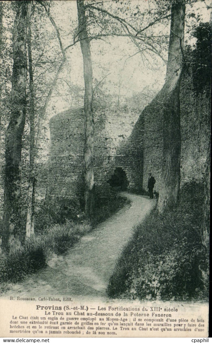 Provins - Les Fortifications - CPA