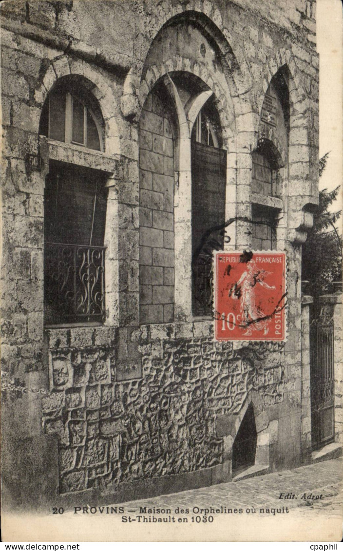 Provins - Maison des Orphelines - CPA