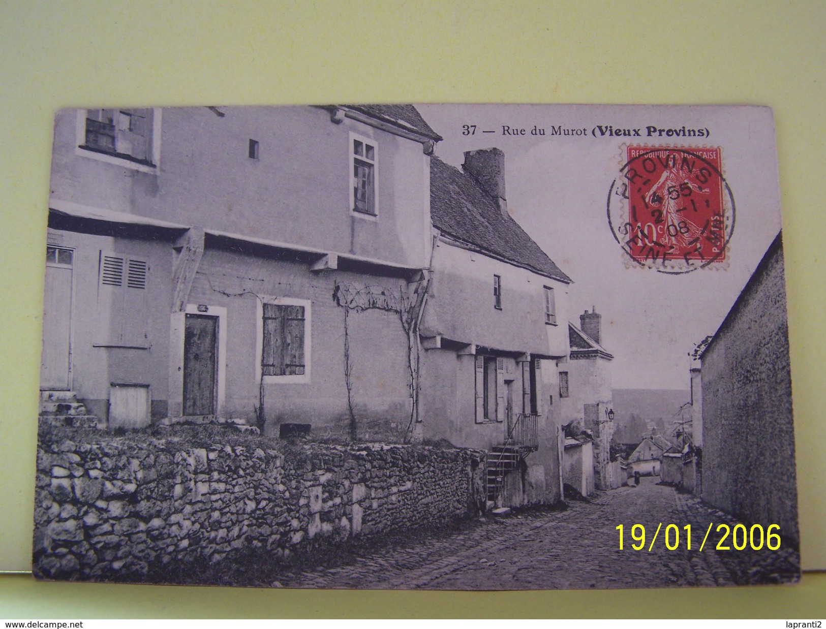 PROVINS (SEINE ET MARNE) VIEUX PROVINS. RUE DU MUROT.