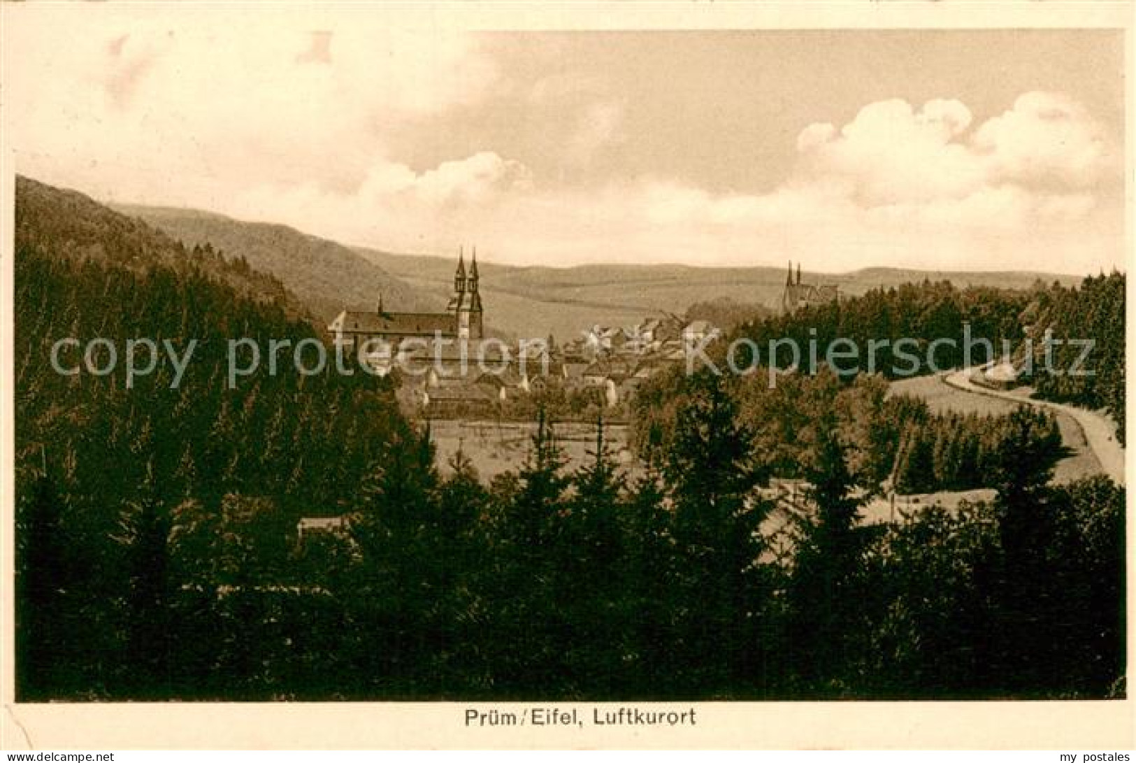 Pruem Eifel Gesamtansicht