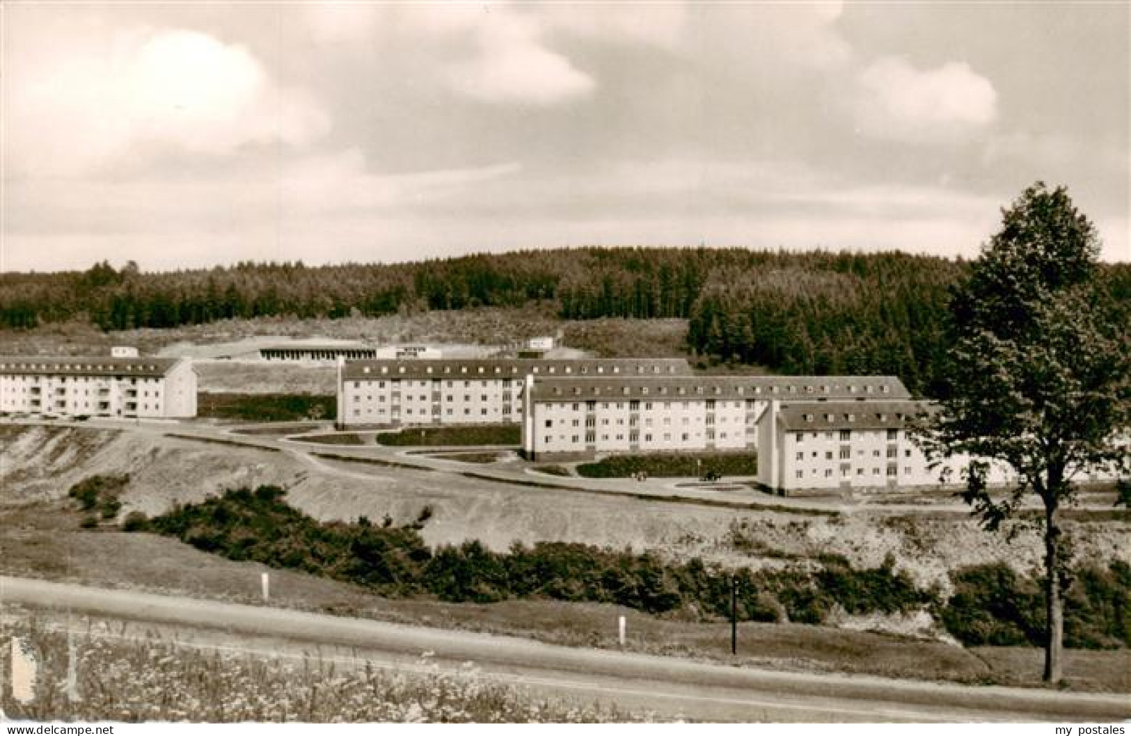 Pruem Eifel Waldstadt Panorama