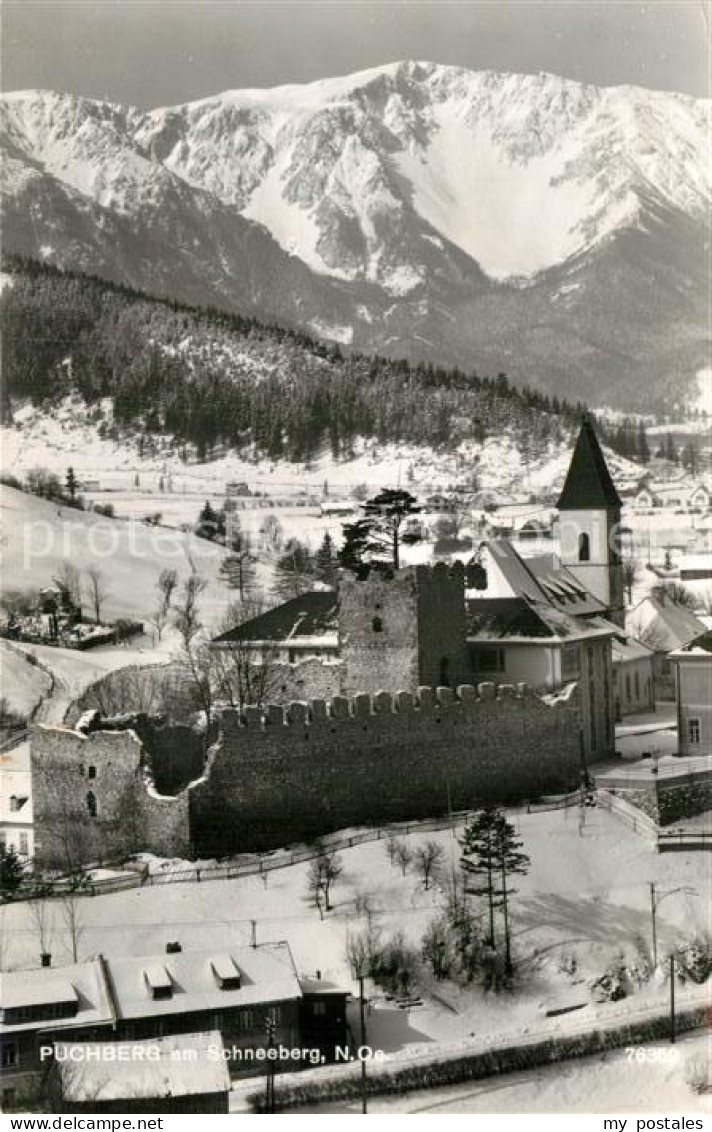 Puchberg Schneeberg Ruine Schneeberg